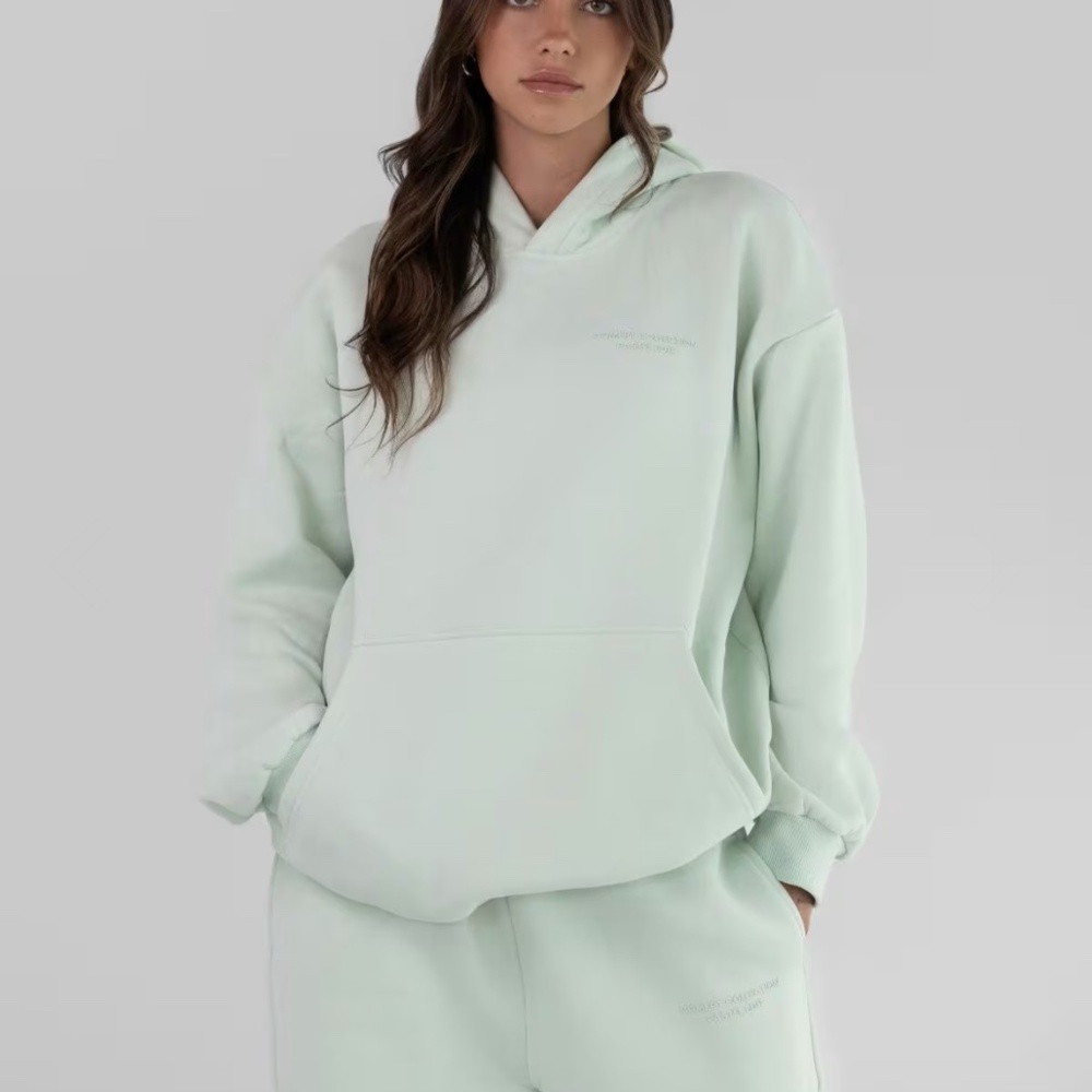 Comfrt Mint Pastel Hoodie & Sweatpants Set Size Medium